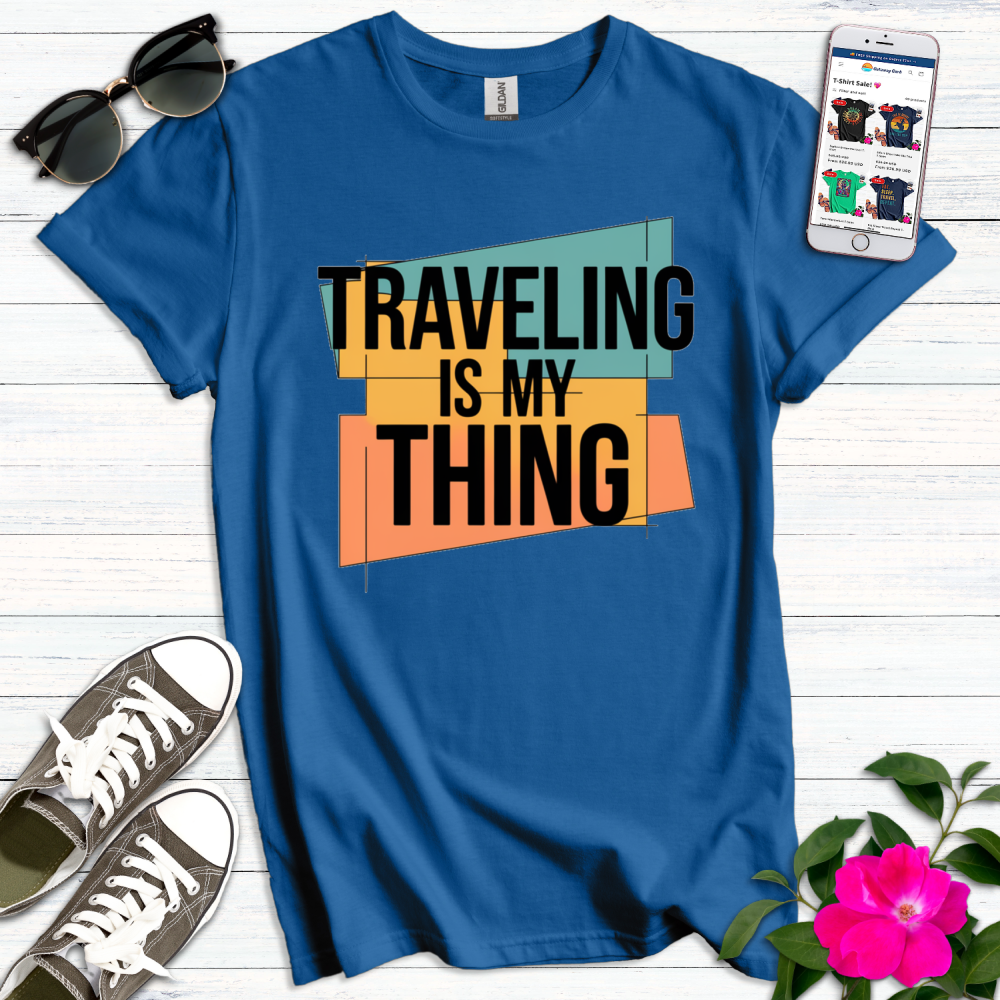 Traveling Geometric T-Shirt