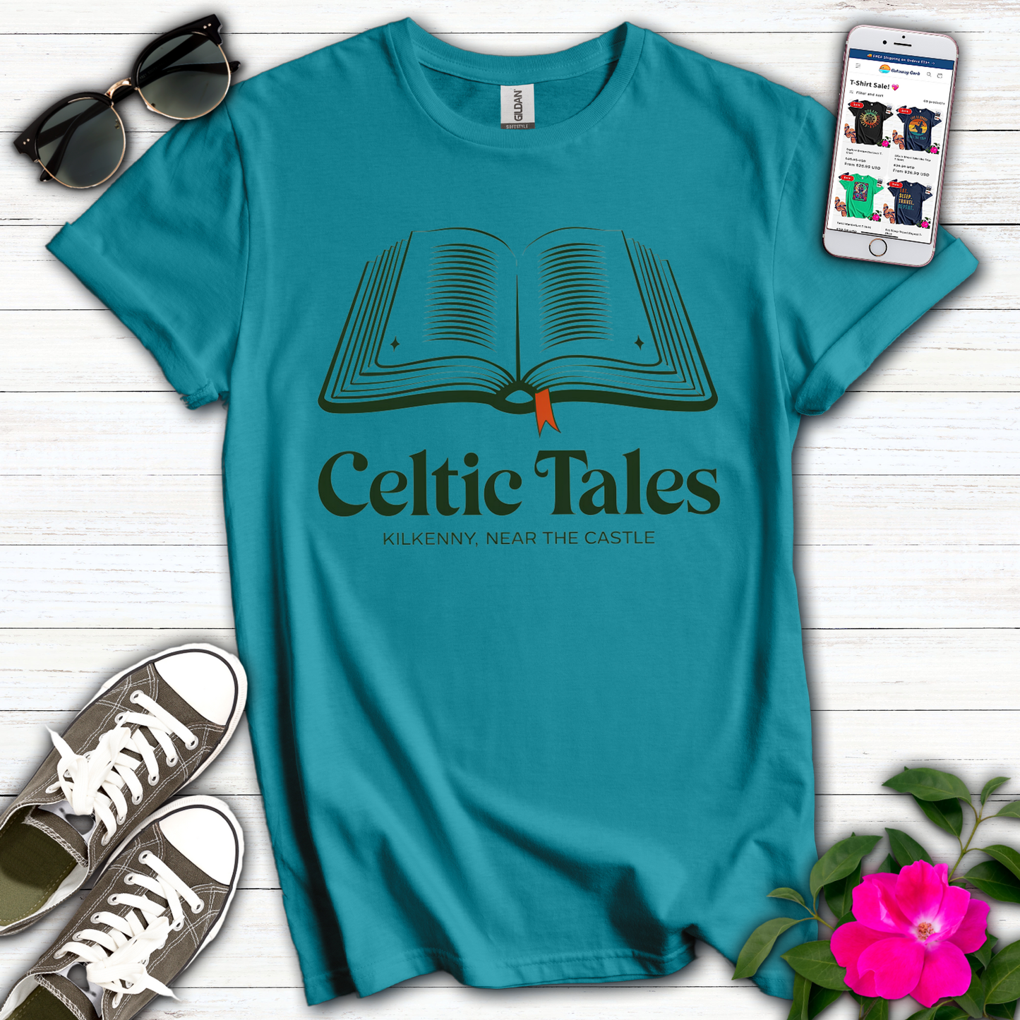 Celtic Tales Kilkenny Bookshop T-Shirt