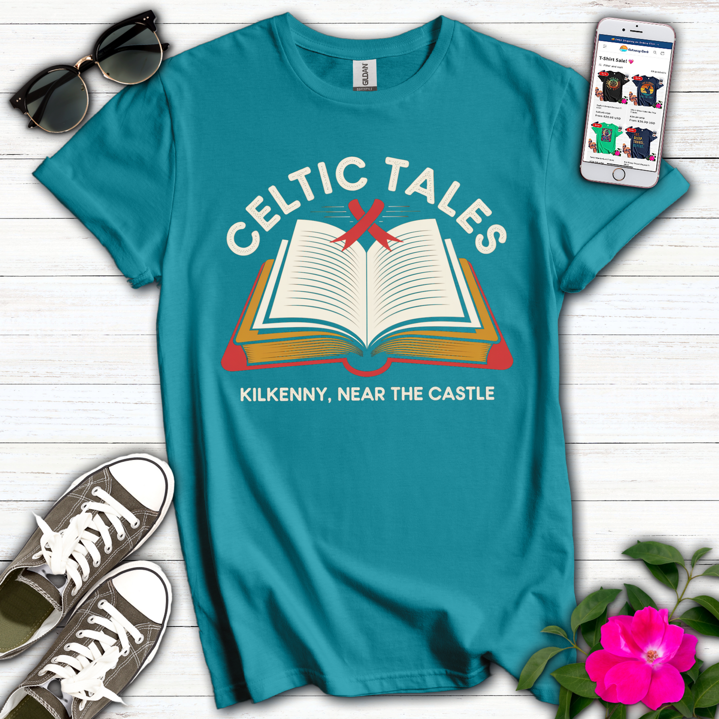 Celtic Tales Kilkenny Bookshop T-Shirt