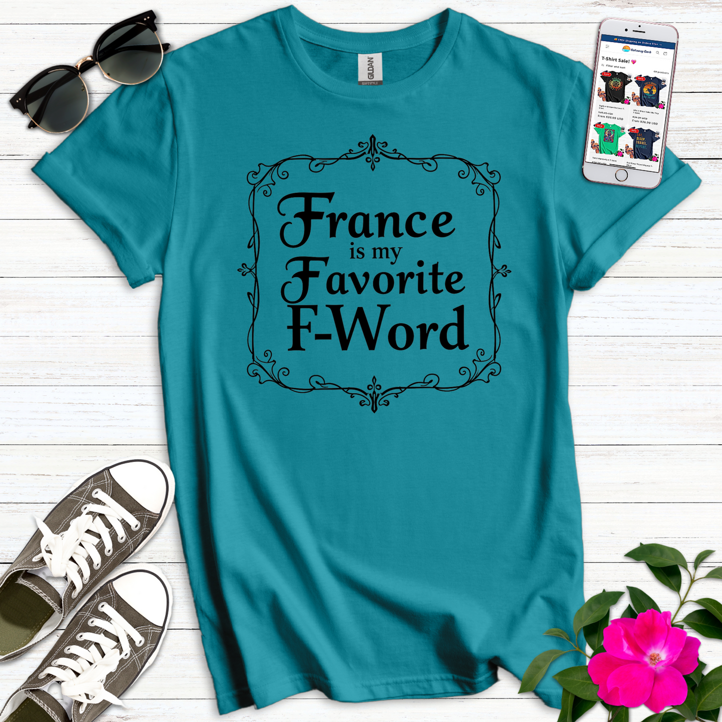 France Favorite F-Word T-Shirt