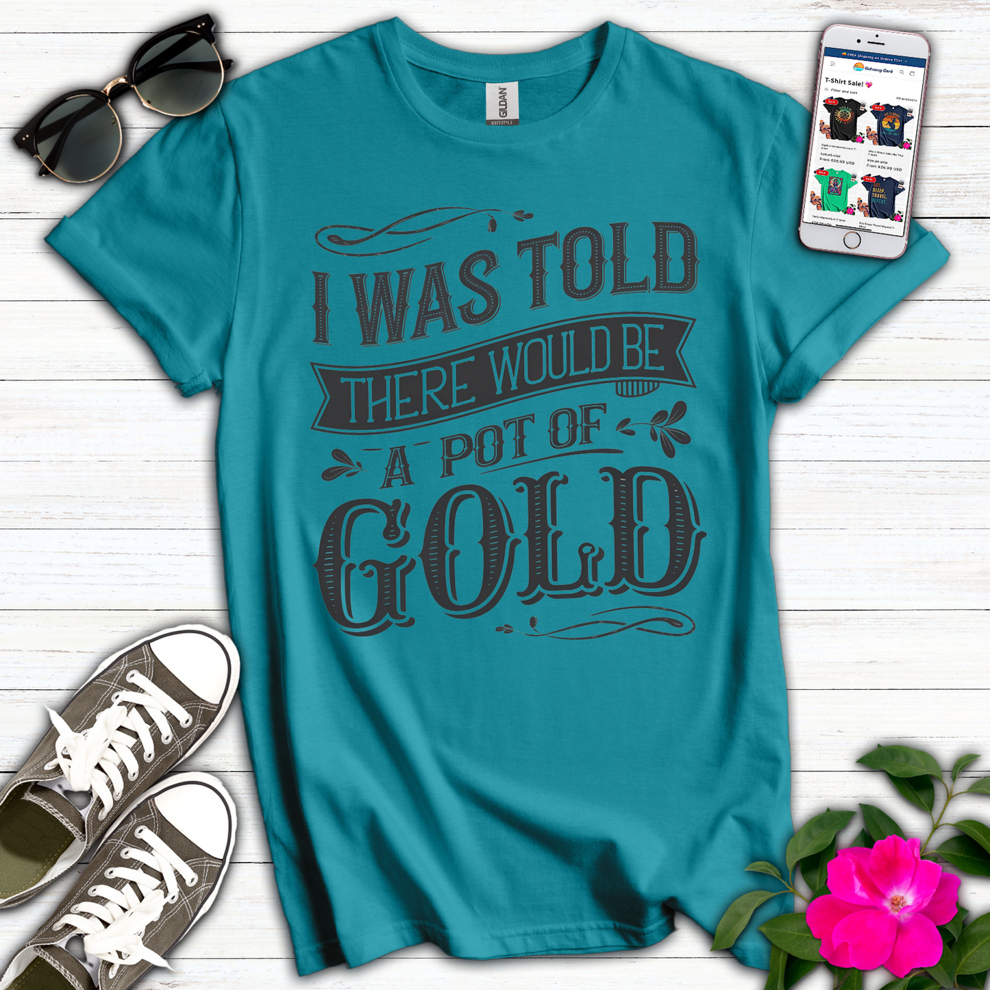 Was Told Pot of Gold T-Shirt