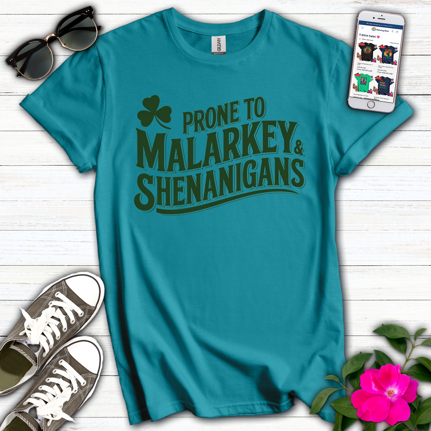 Prone to Malarkey Shenanigans T-Shirt