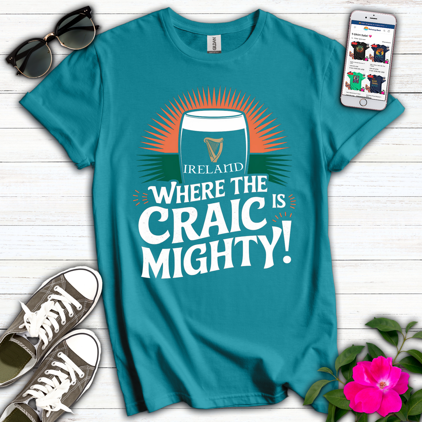 Ireland Craic is Mighty T-Shirt