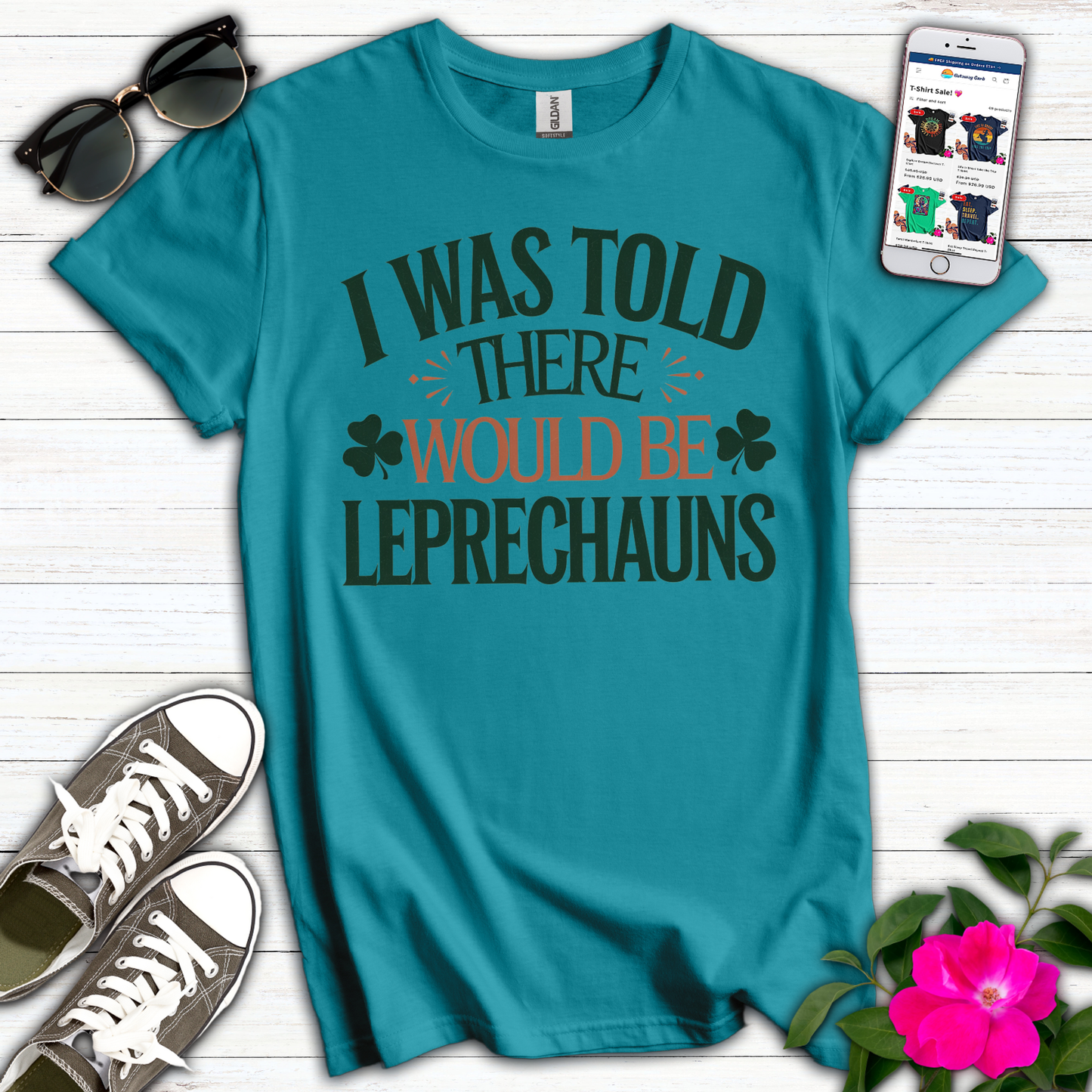 Cute Was Told Leprechauns T-Shirt