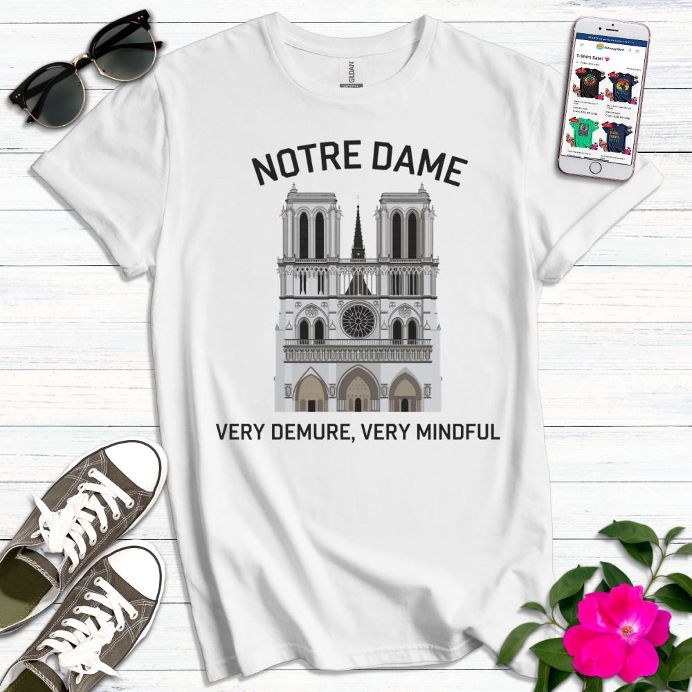 Notre Dame Very Demure T-Shirt