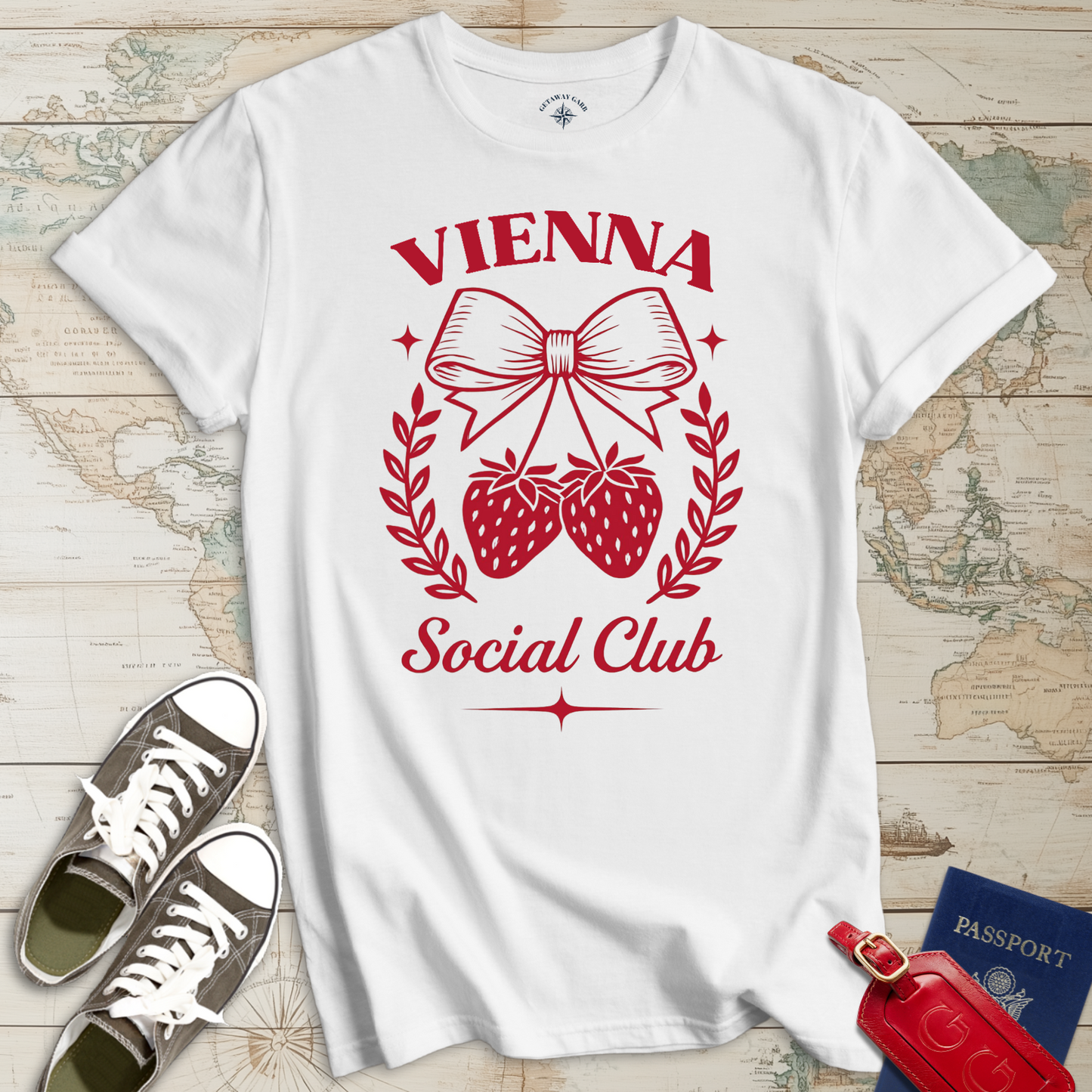 Vienna Strawberry Social Club T-Shirt
