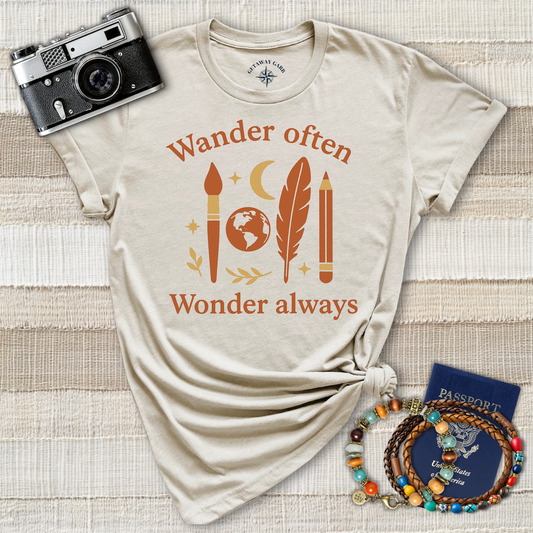 Artistic Wander Often T-Shirt
