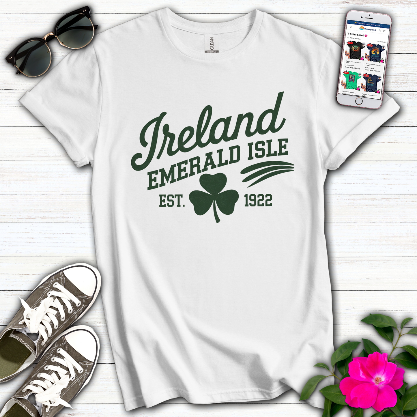 Ireland Emerald Isle T-Shirt