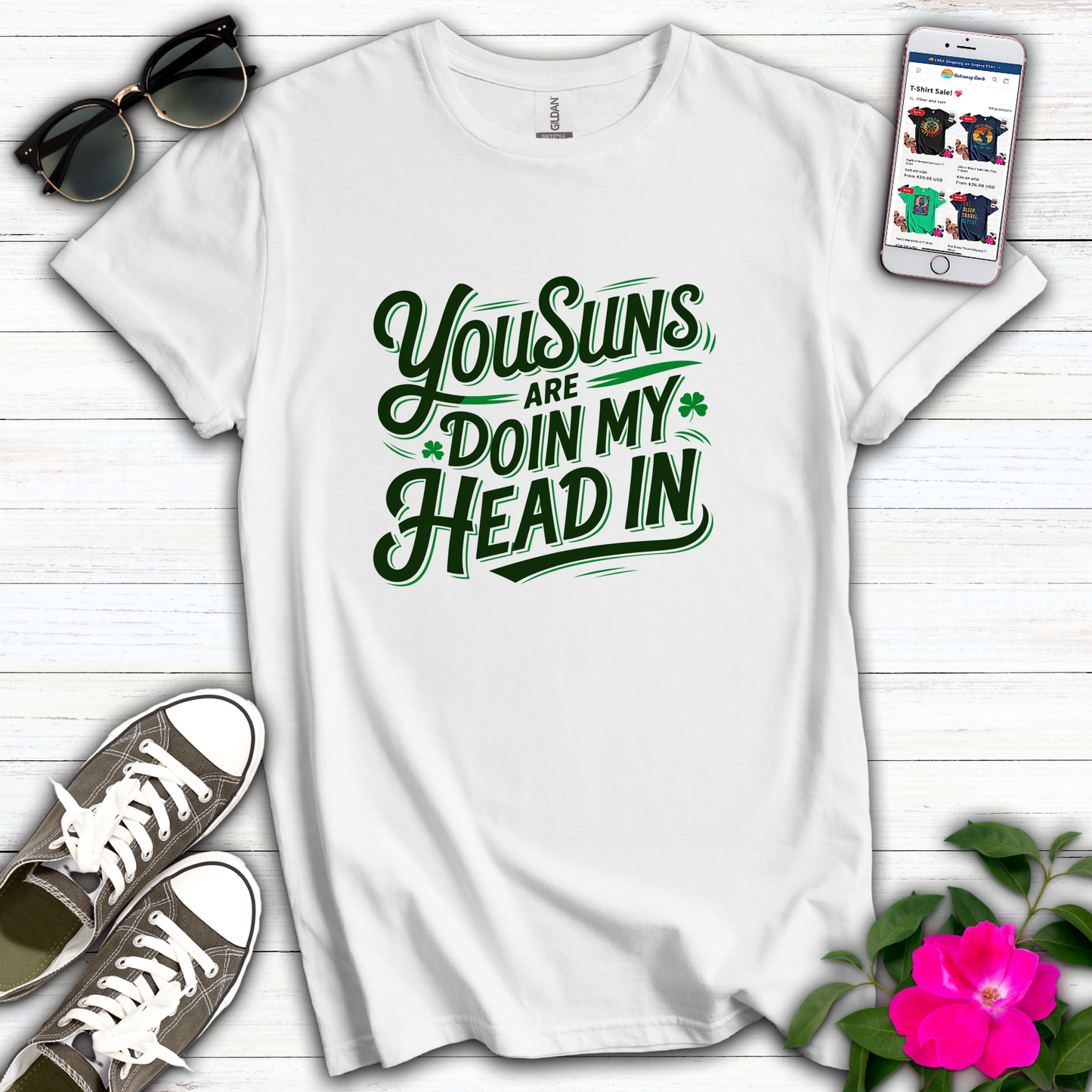 YouSuns Doin My Head In T-Shirt