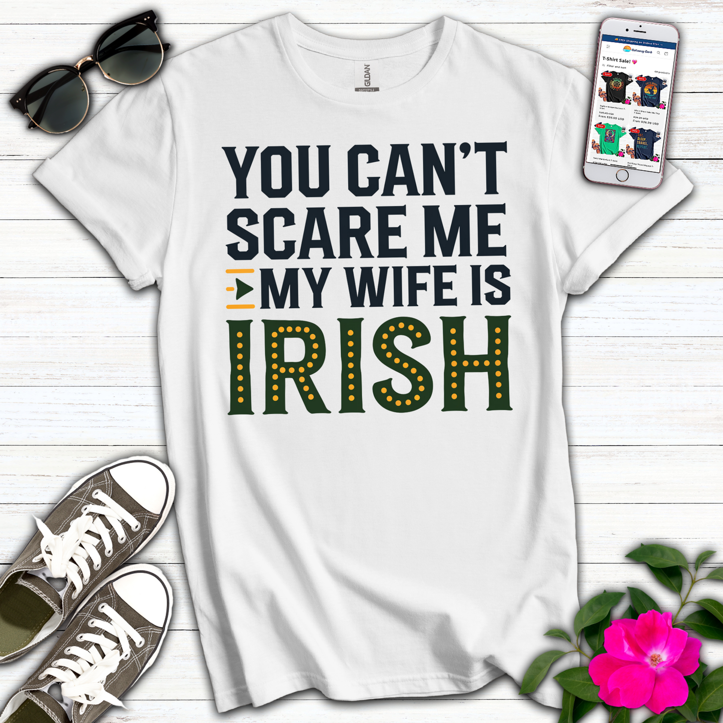 My Wife is Irish T-Shirt