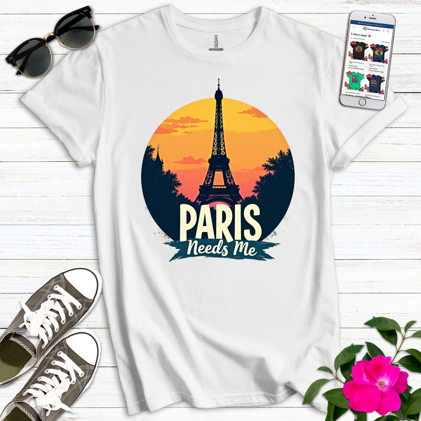 Paris Needs Me T-Shirt