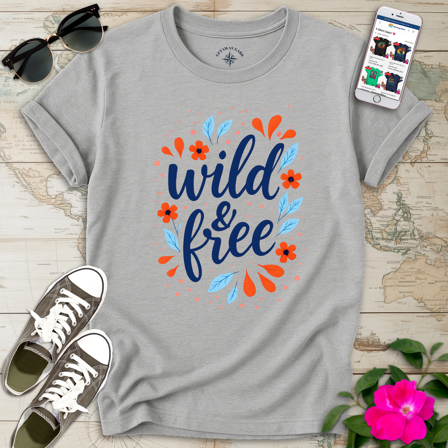 Wild & Free Whimsical T-Shirt