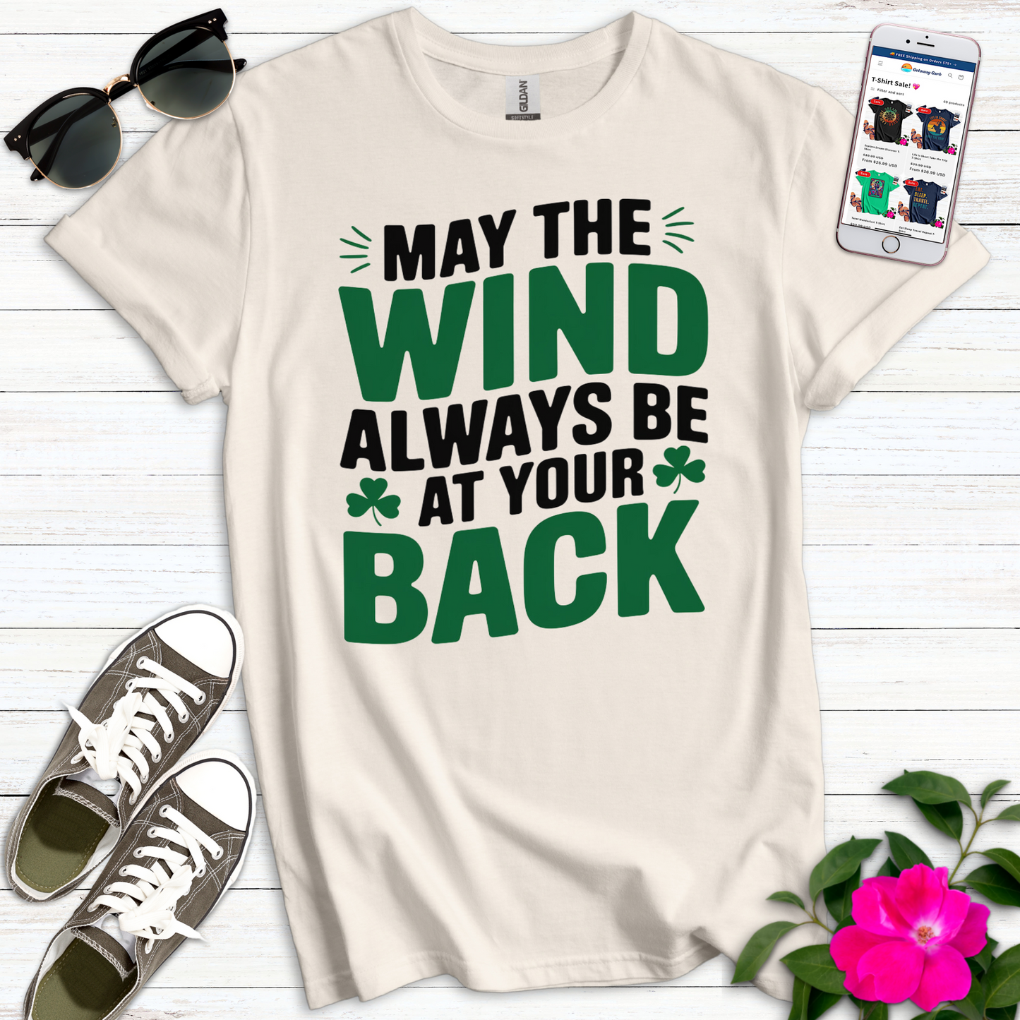 Wind at Your Back T-Shirt