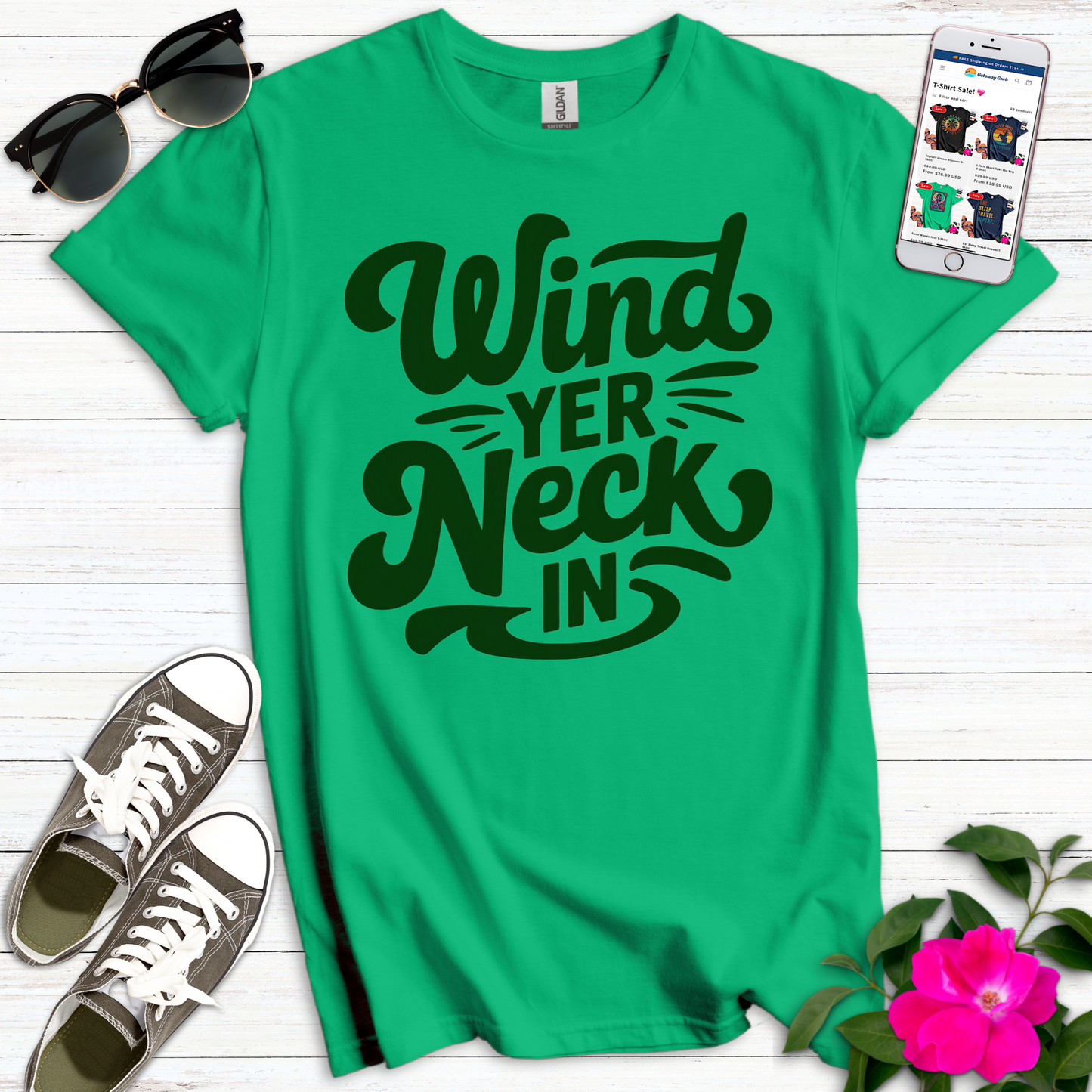 Wind Yer Neck In T-Shirt