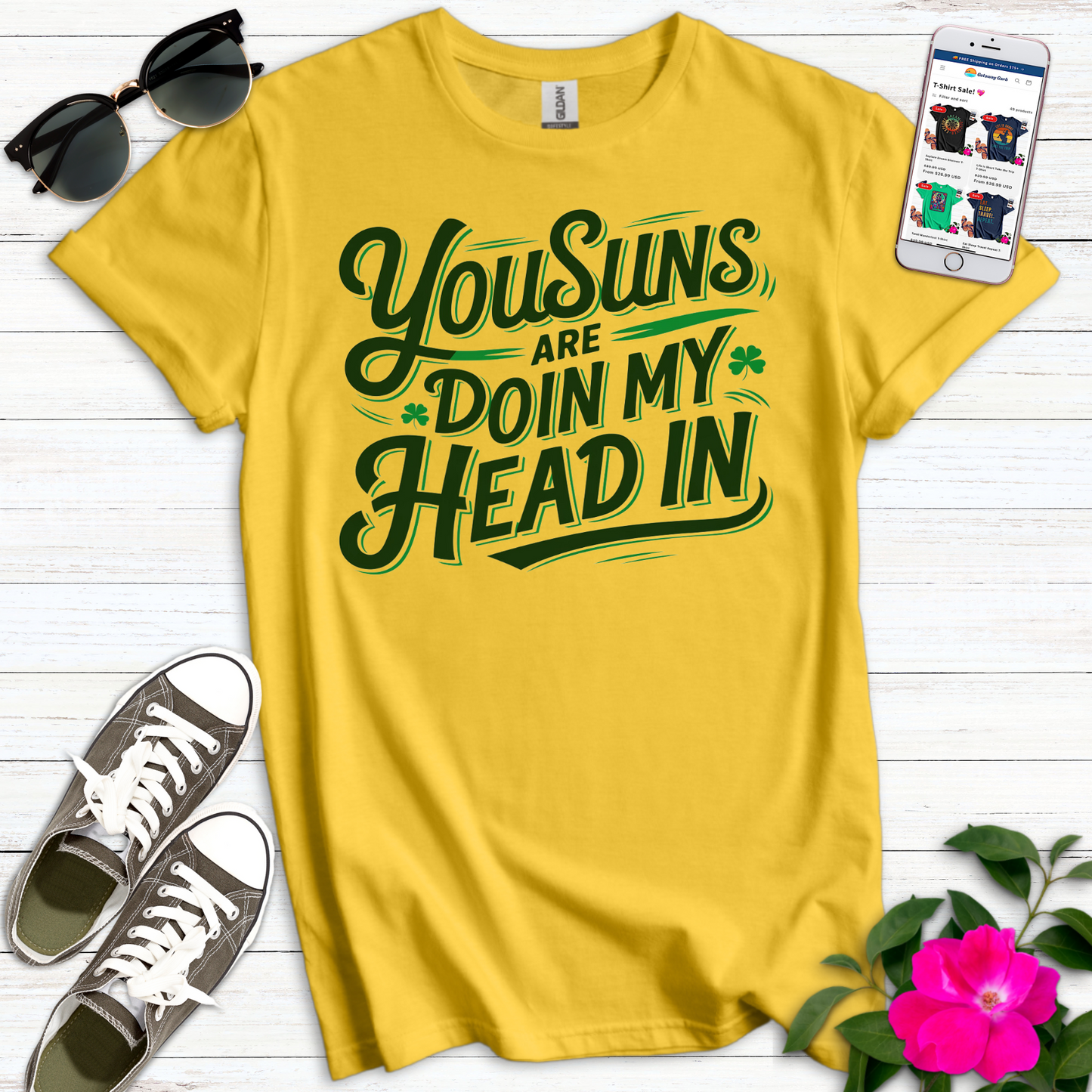 YouSuns Doin' My Head In T-Shirt