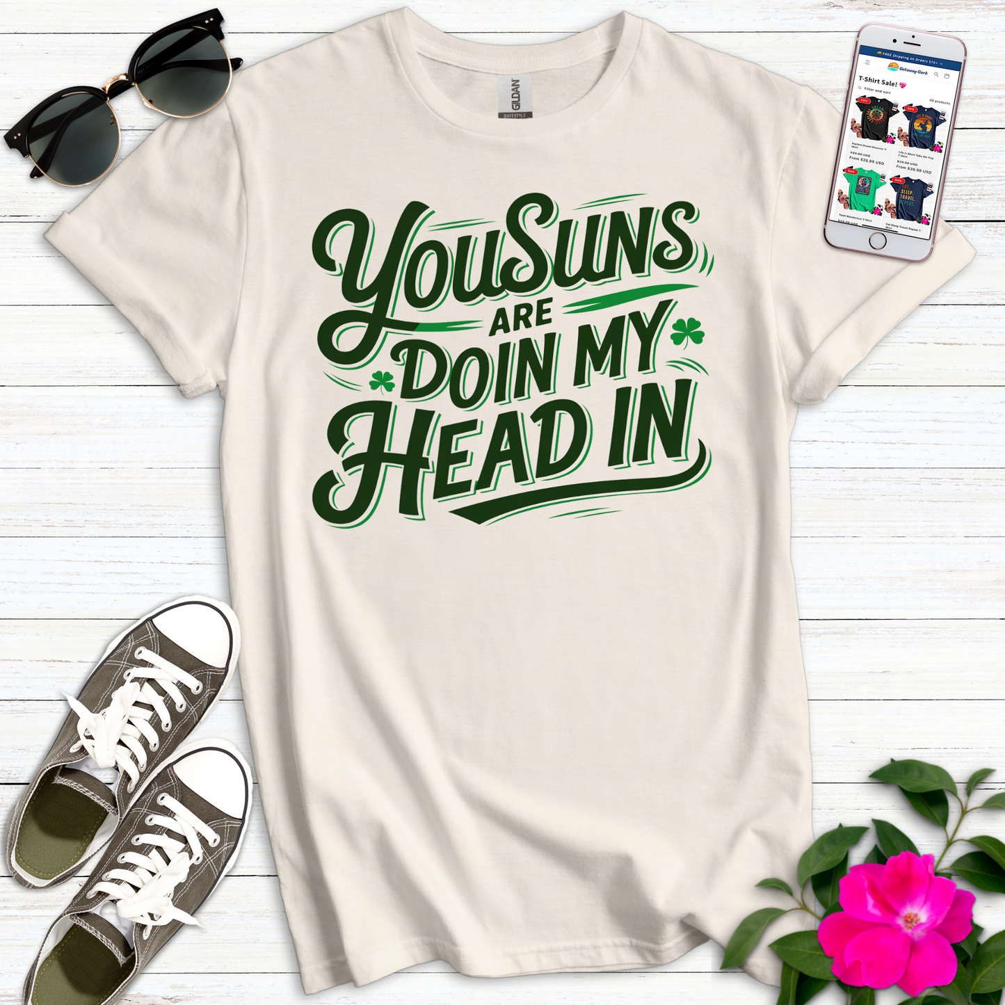 YouSuns Doin' My Head In T-Shirt