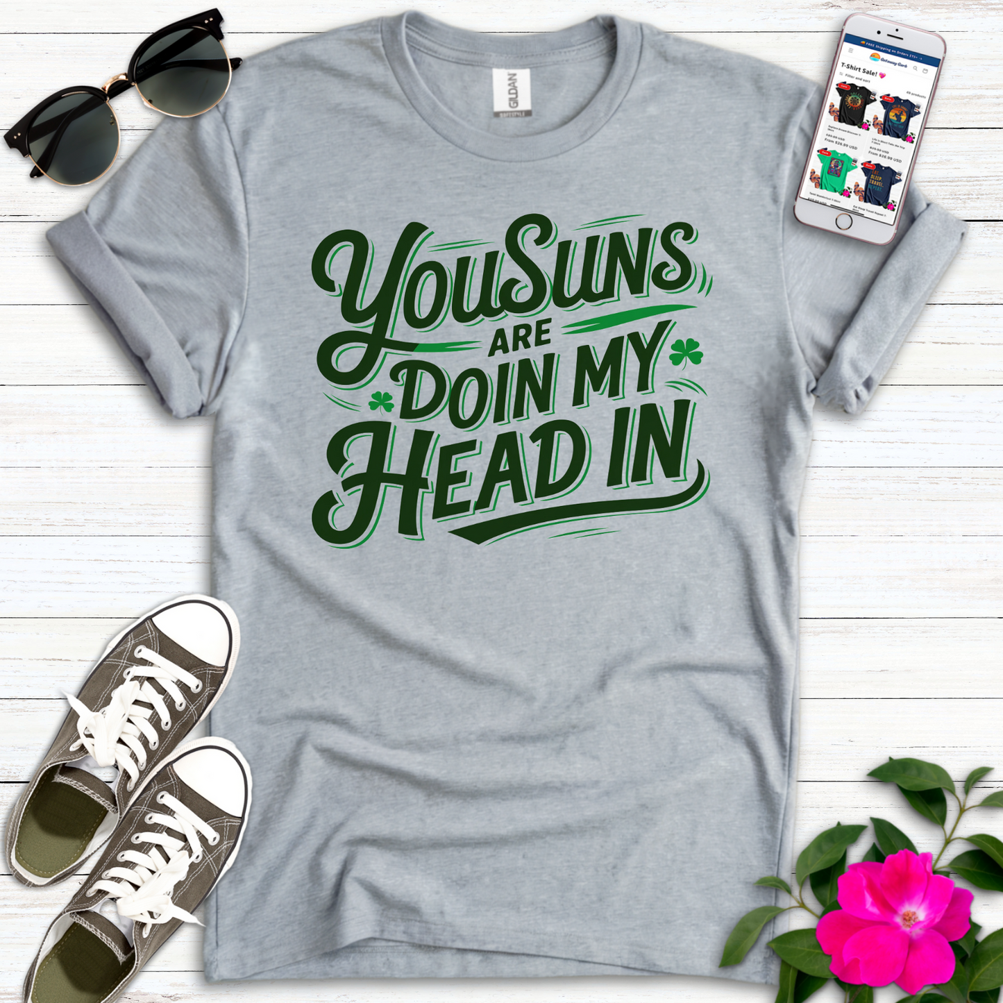 YouSuns Doin' My Head In T-Shirt