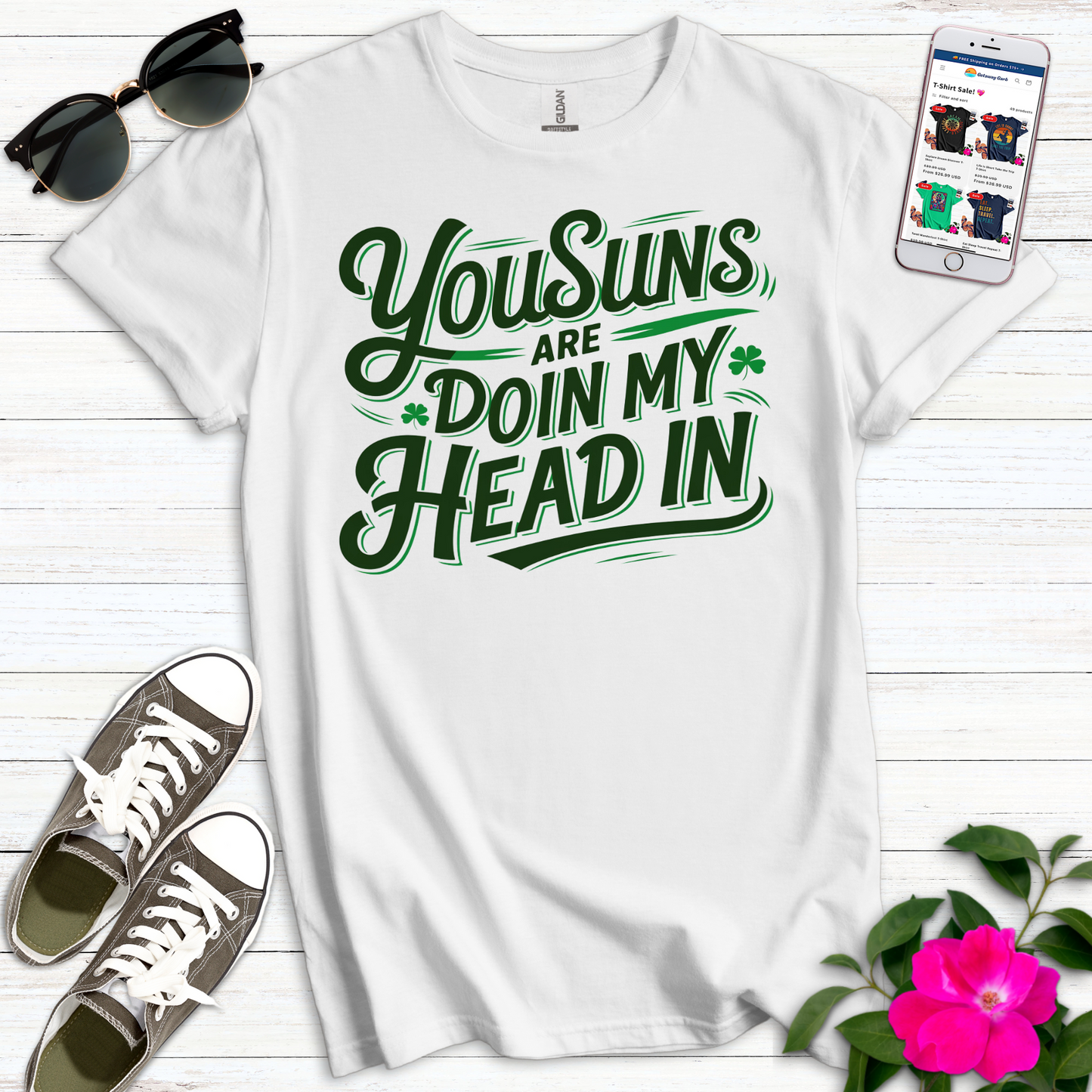 YouSuns Doin' My Head In T-Shirt